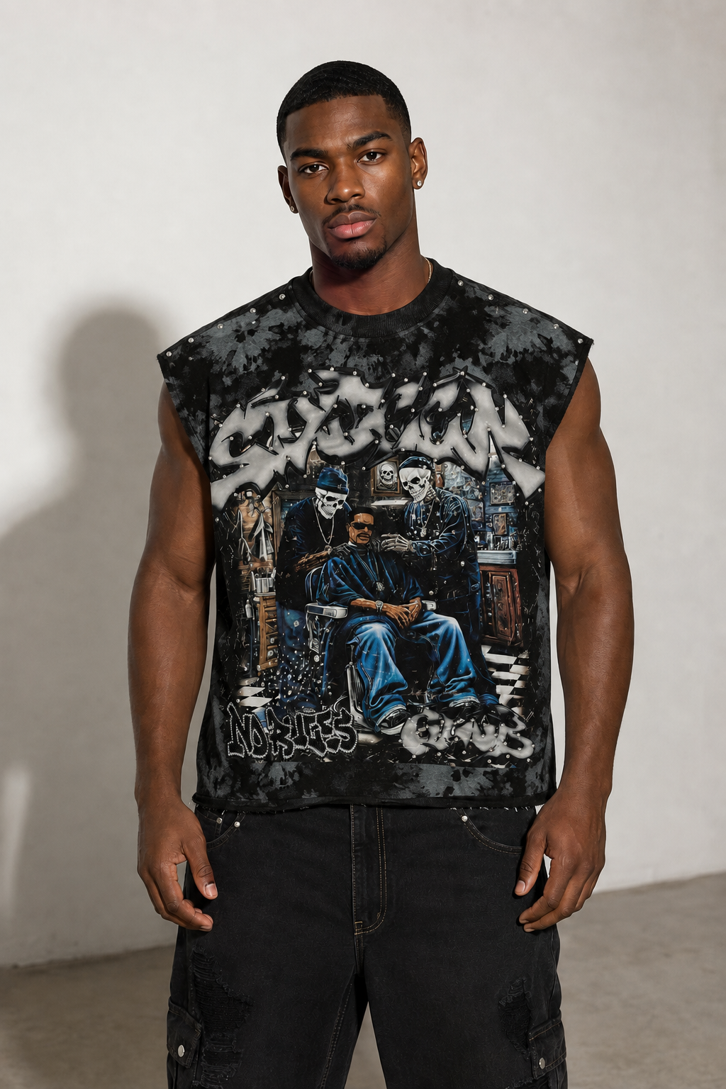 Sinner Club Muscle Crop Tee