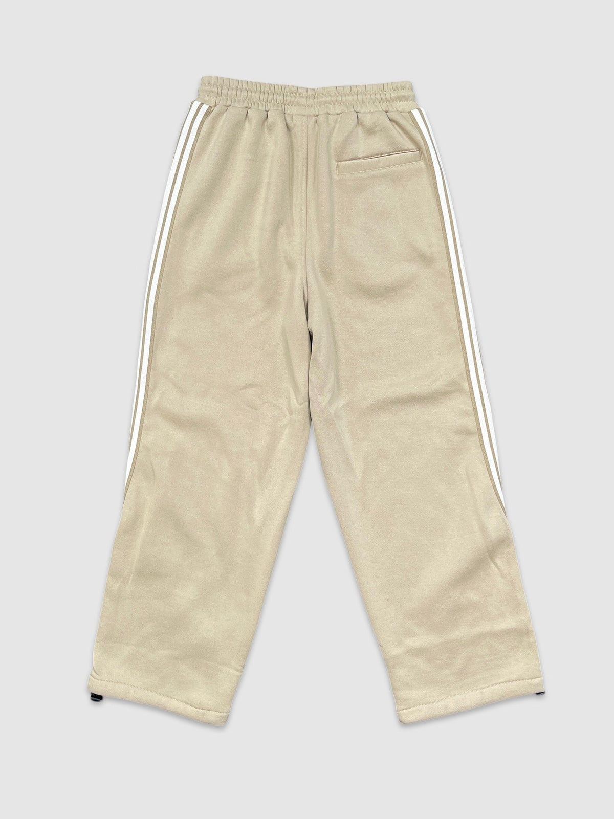 Fleece Striped Baggy Pants