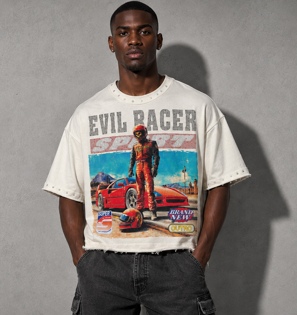Evil Racer Cropped Tee