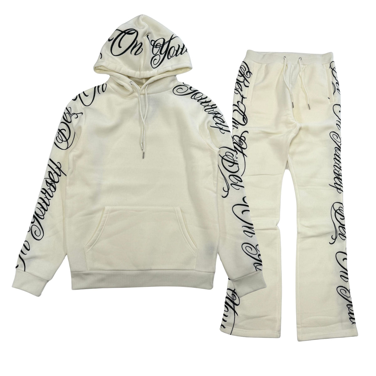 Bet on Yourself Fleece Hoodie Set, enlarged view
