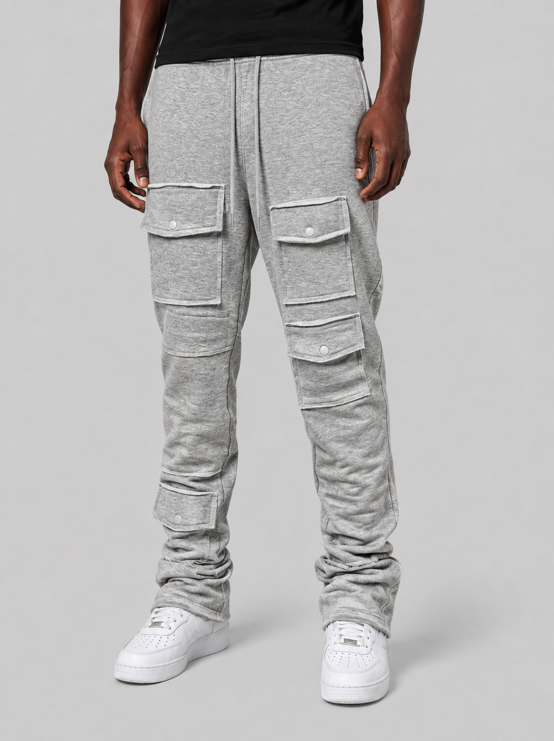 Cargo Stack Fleece Pants, enlarged view