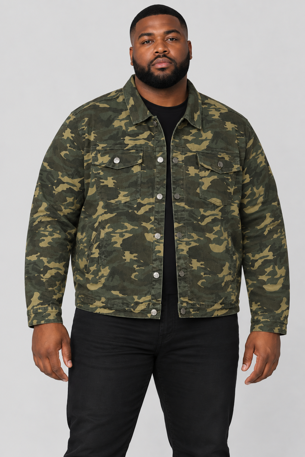 B&T Stretch Twill Jacket - Camo