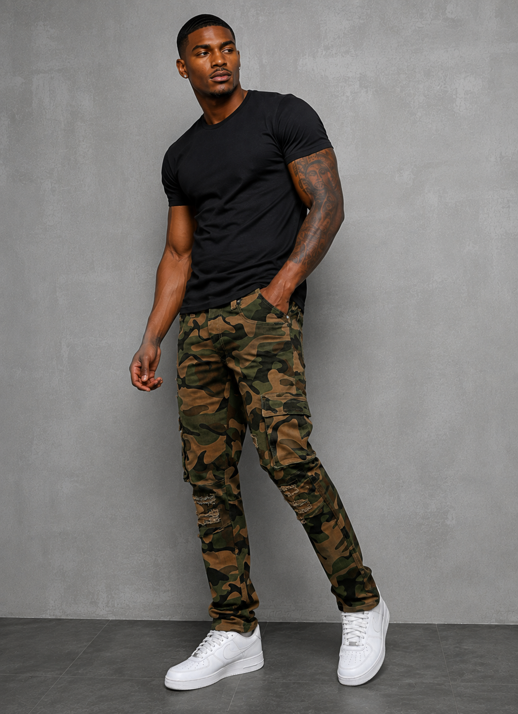Camo Cargo Pants