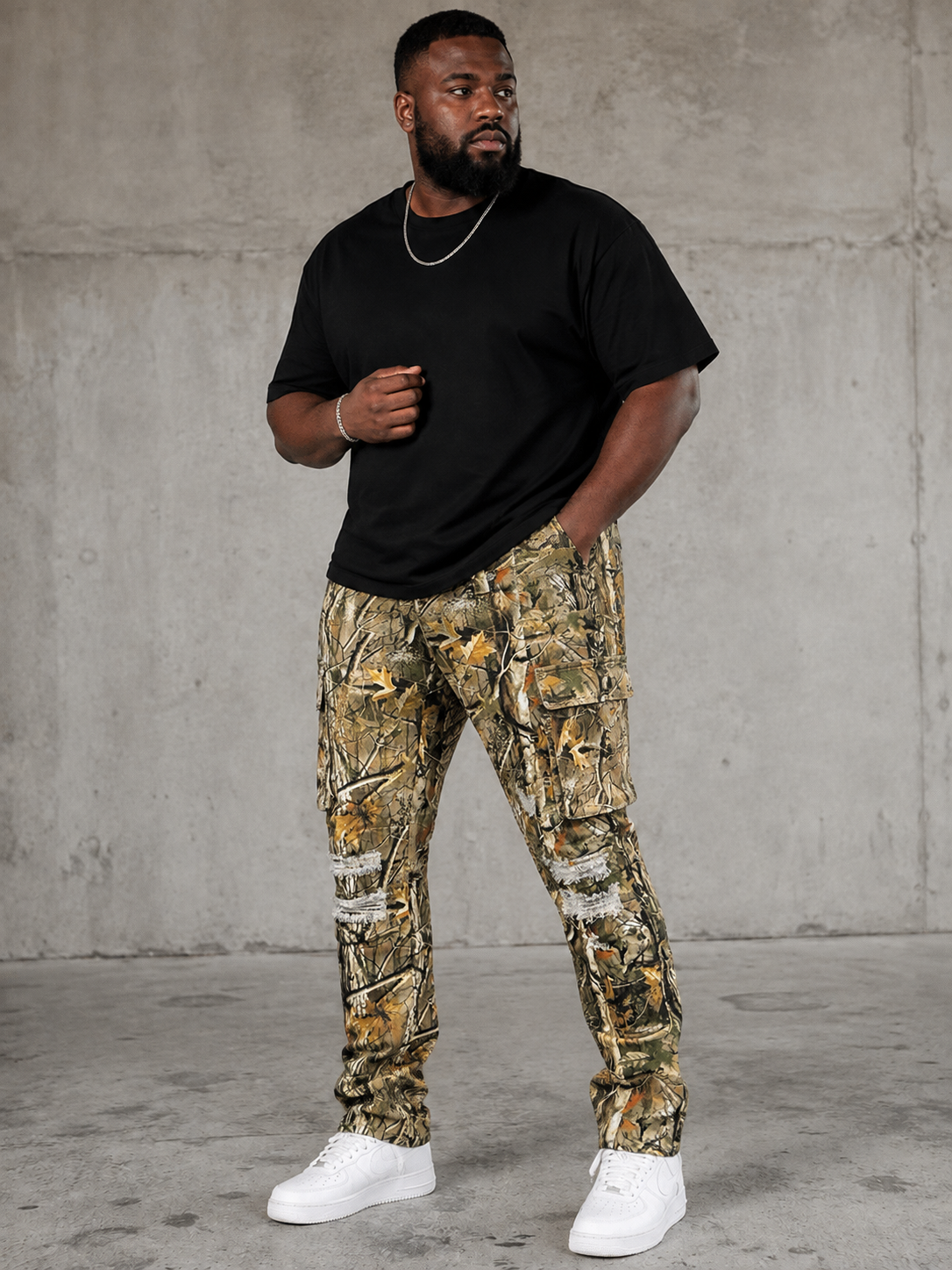 B&T Camo Cargo Pants