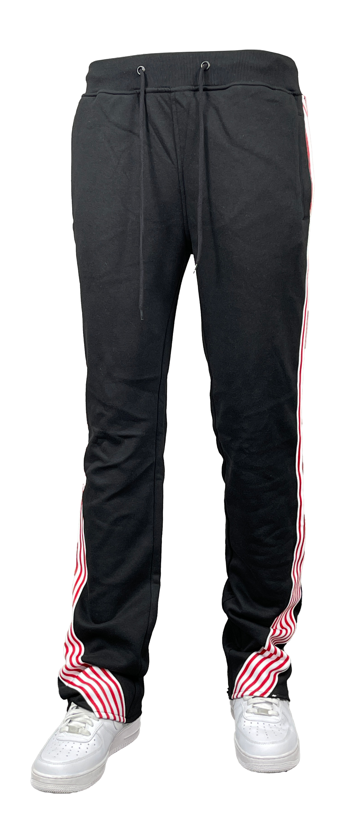 Stripe Stack Fleece Pants, enlarged view