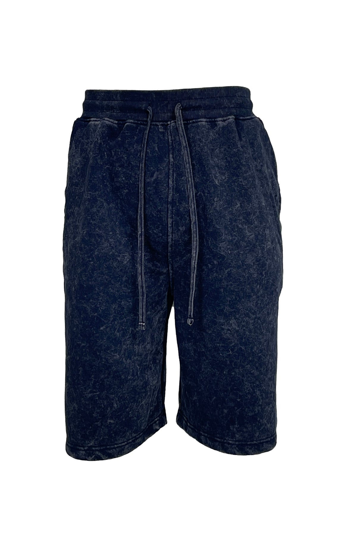 Acid Wash Fleece Shorts, enlarged view