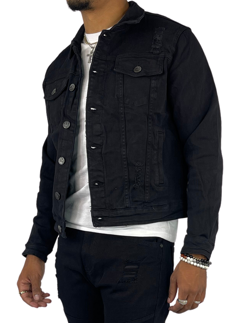 Men's Classic Denim Trucker Jacket — alternate view
