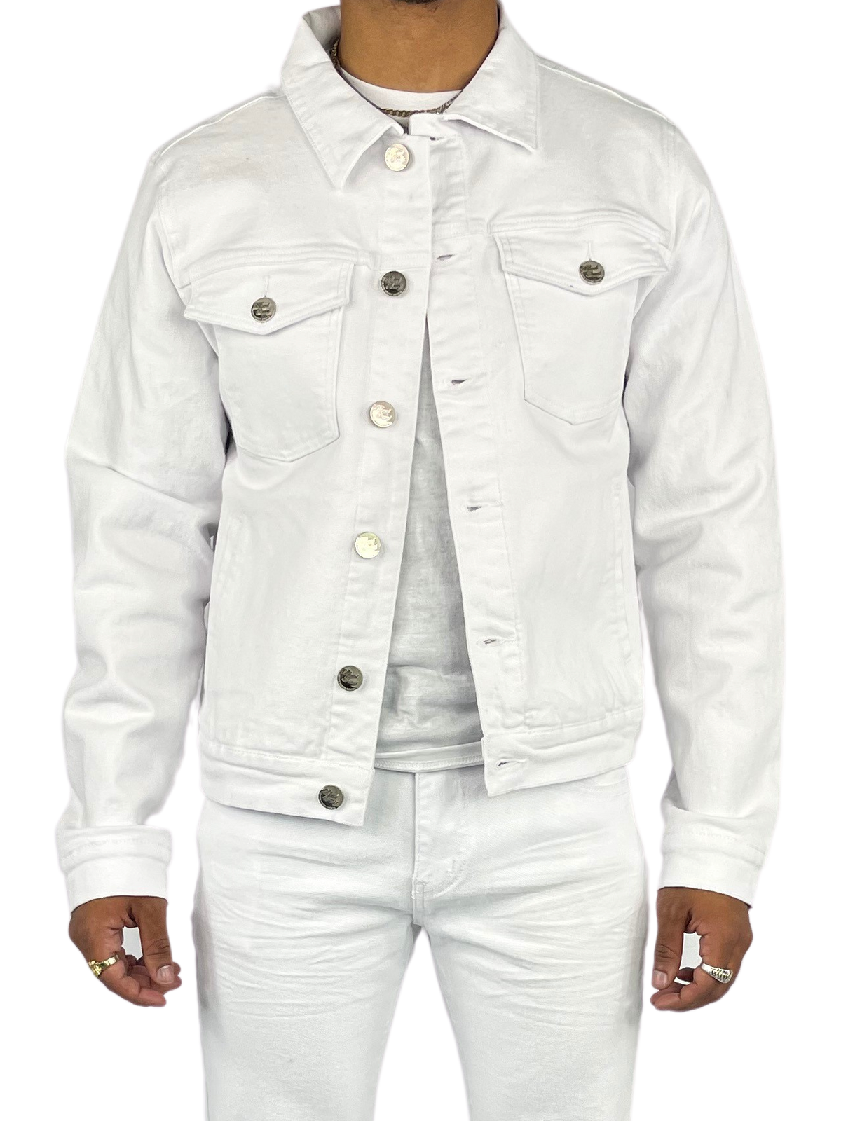 Stretch Twill Jacket - White