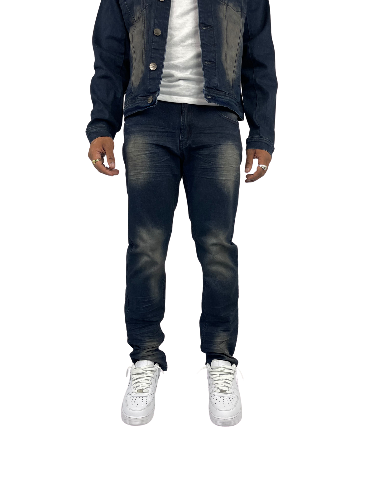 Acid Wash Slim Fit Jean, enlarged view