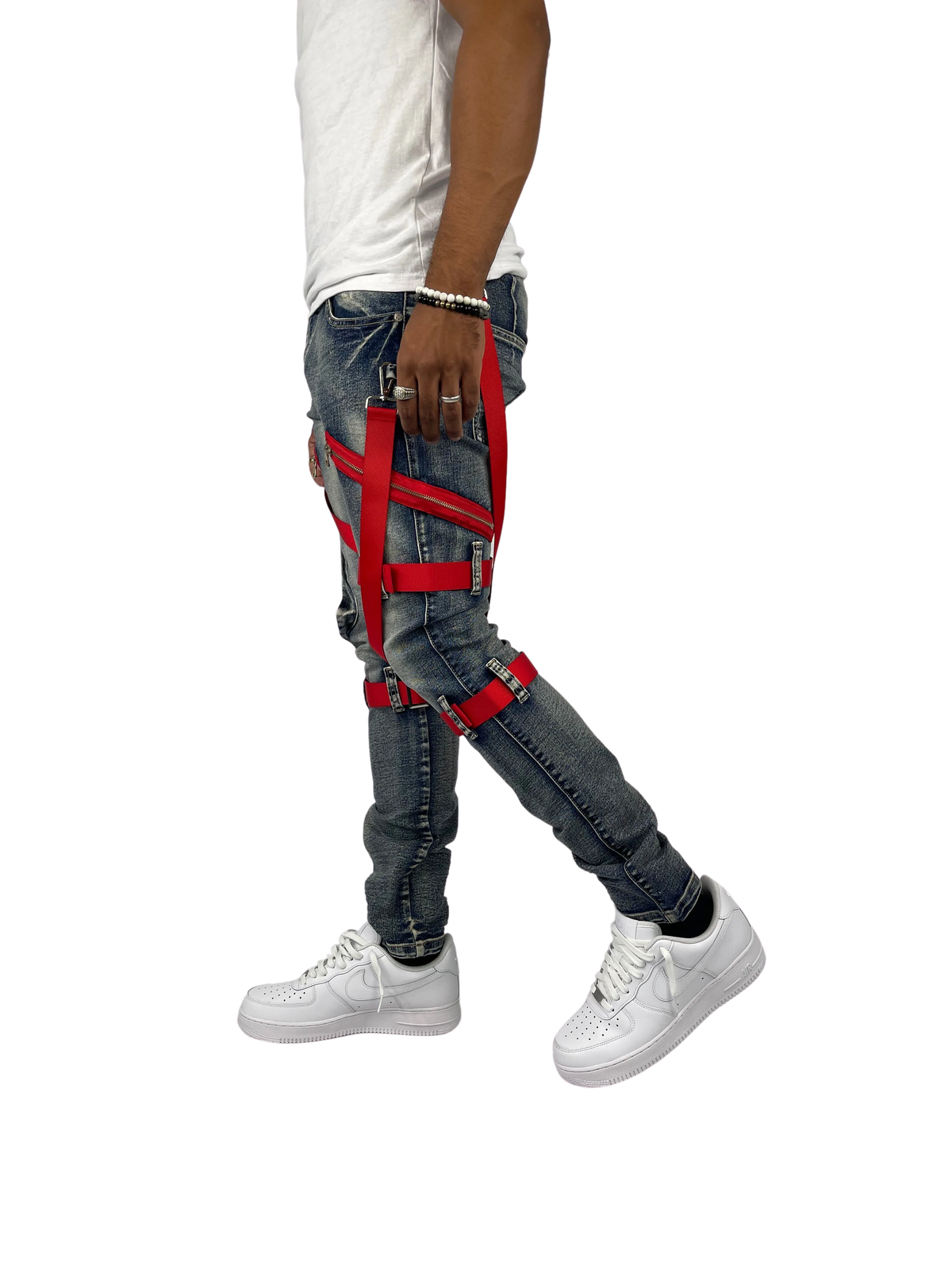 Strap Cargo Pants