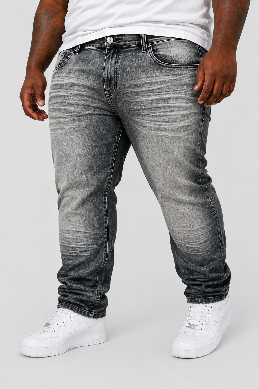 B&T Washed Slim Fit Jeans, enlarged view