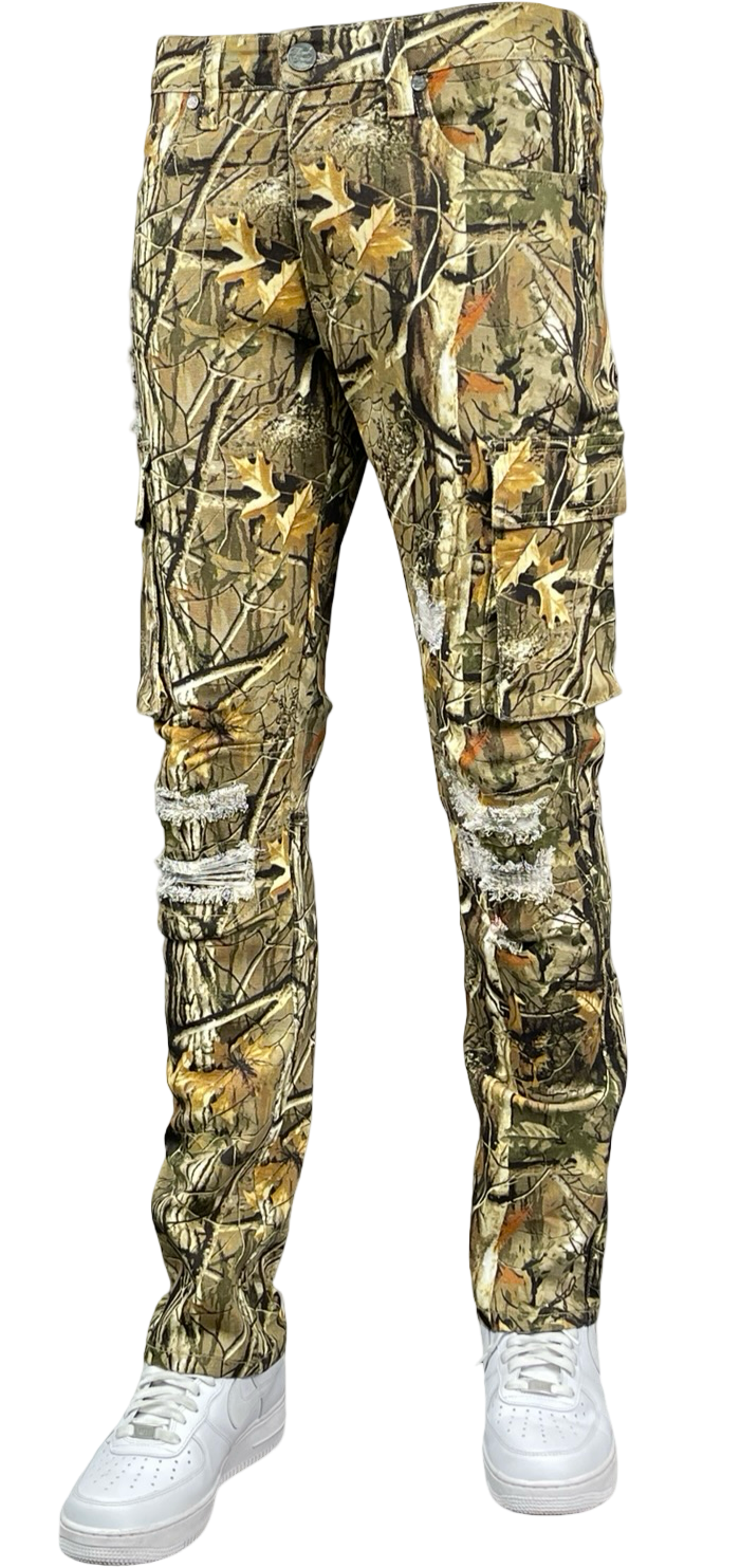 B&T Camo Cargo Pants - Fall Camo