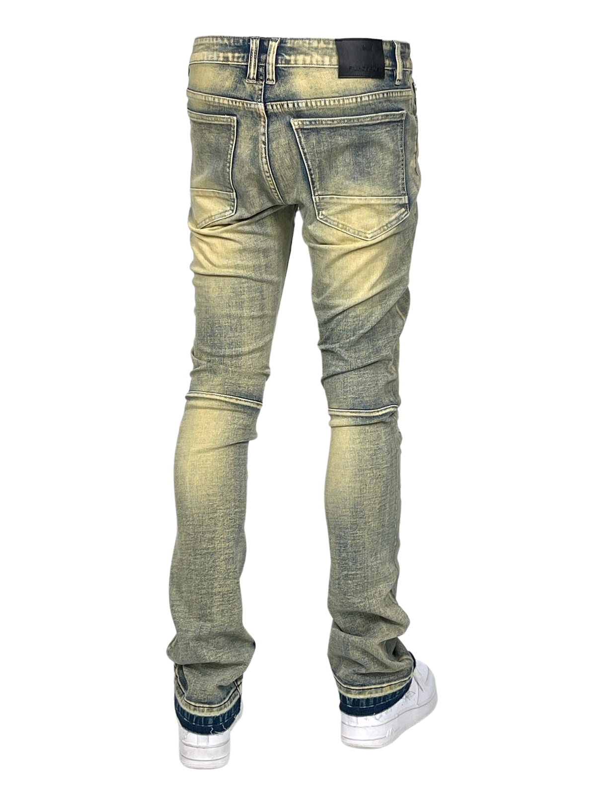 Distressed Stack Jeans