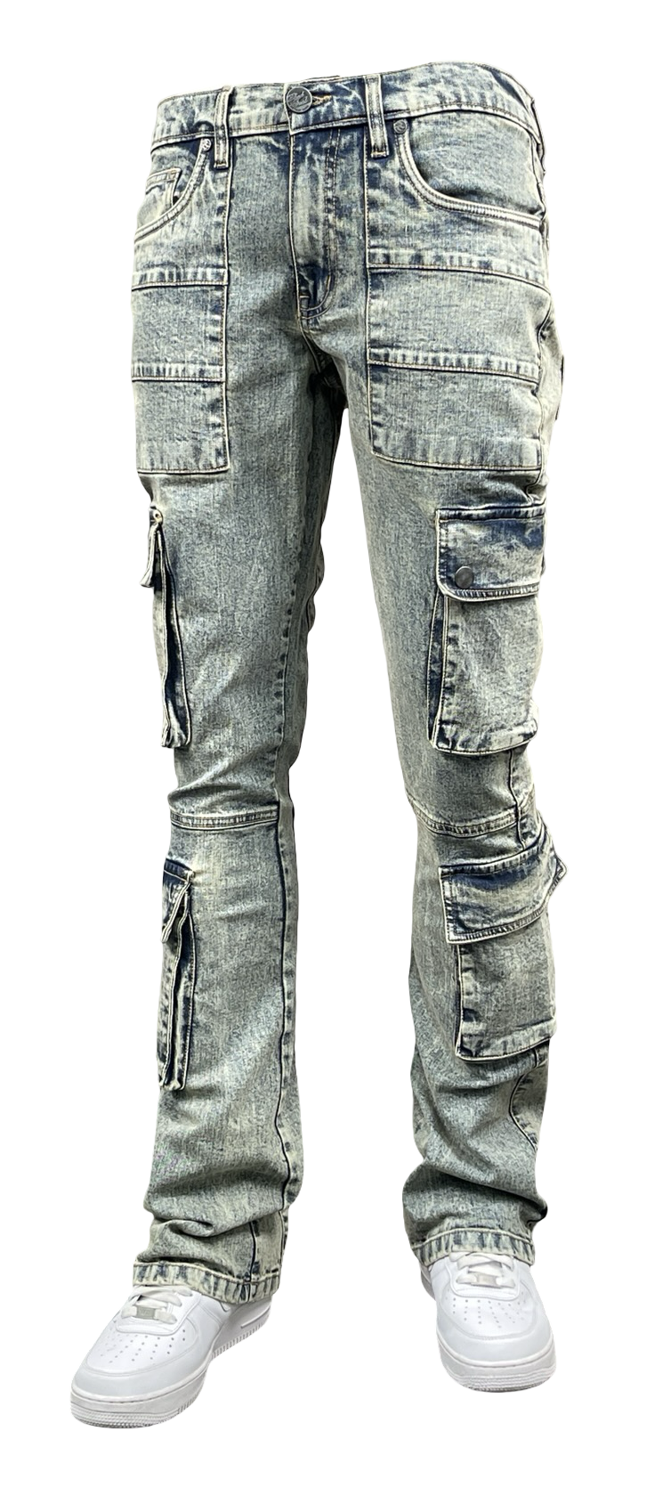 Men's Cargo Stacked Pants — alternate view