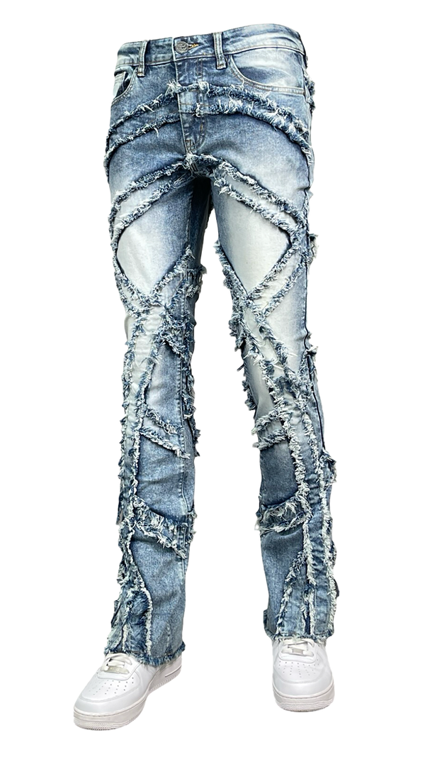 Arch Stack Jeans - Dark Wash