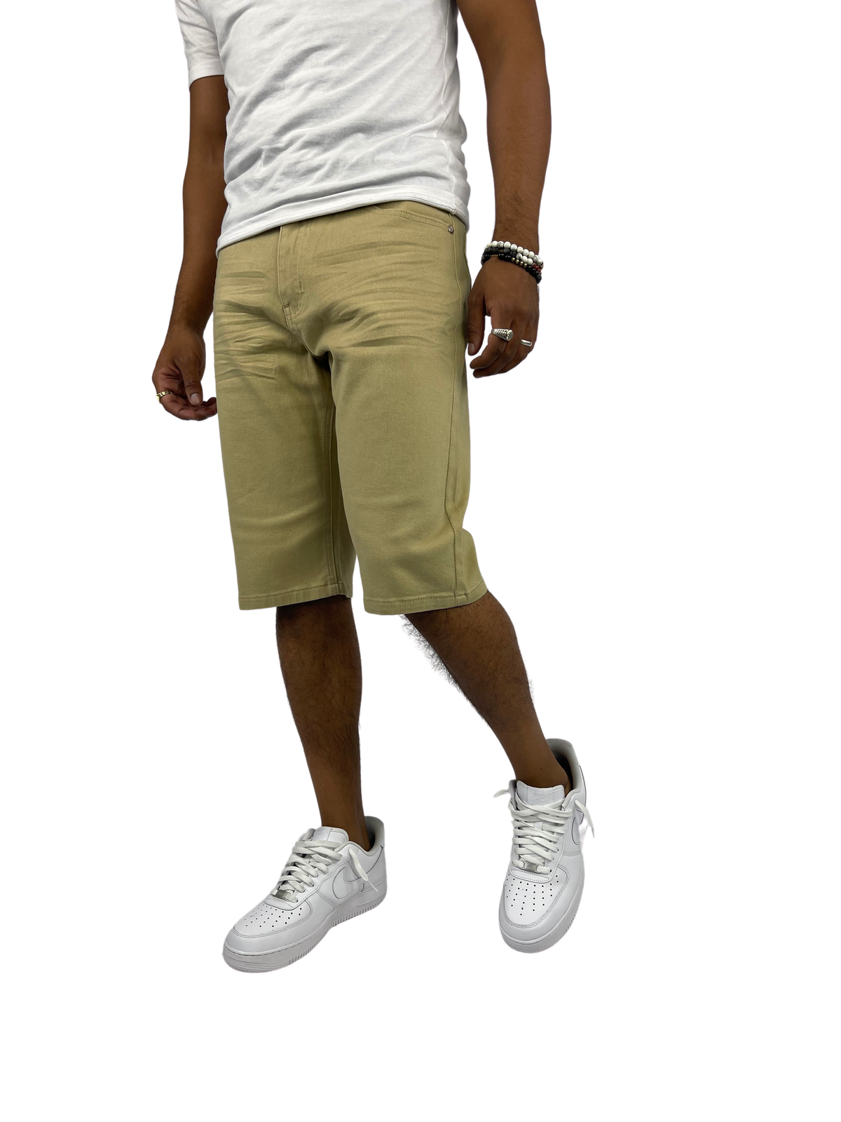 Slim Fit Twill Shorts