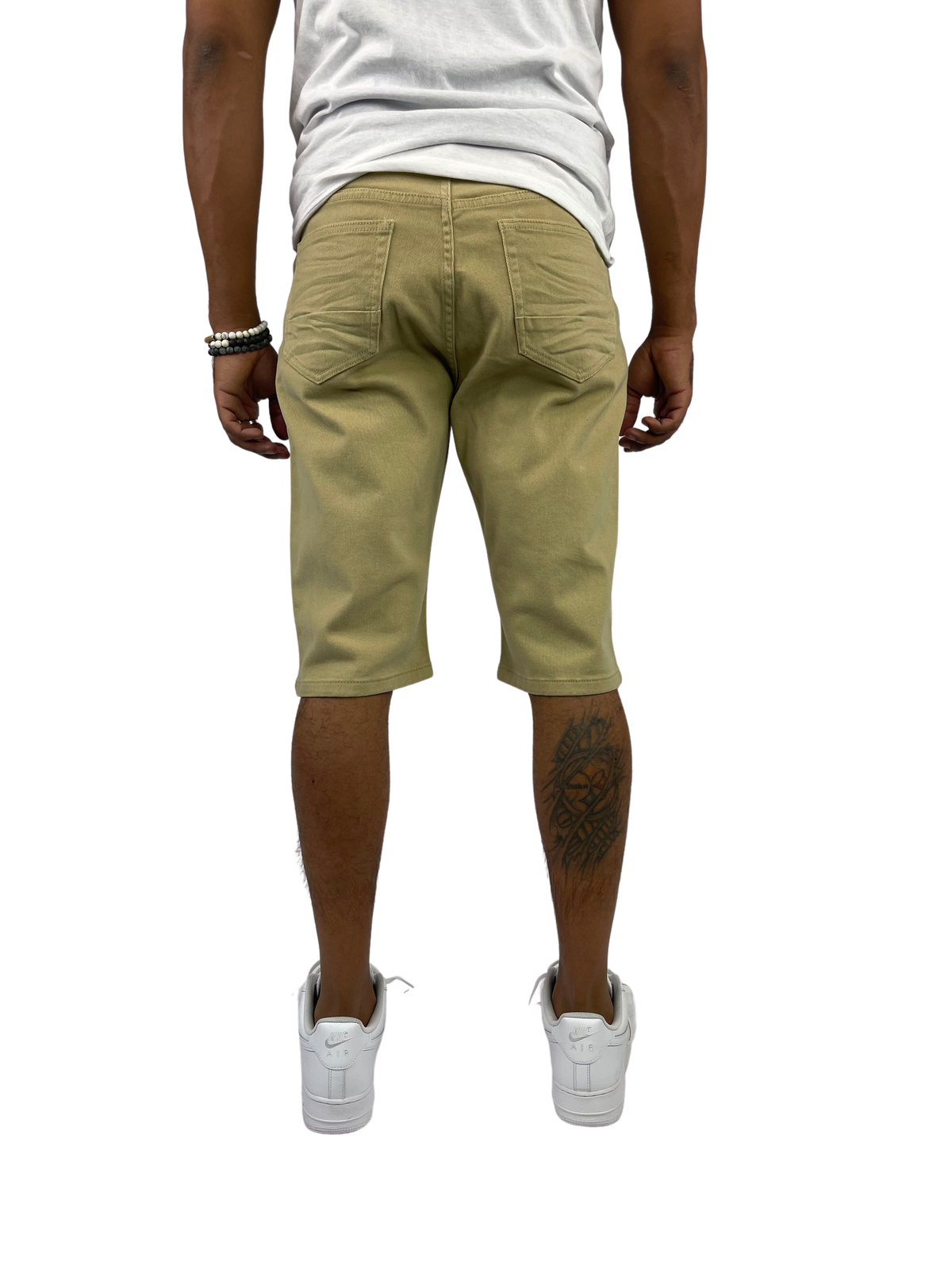 Slim Fit Twill Shorts