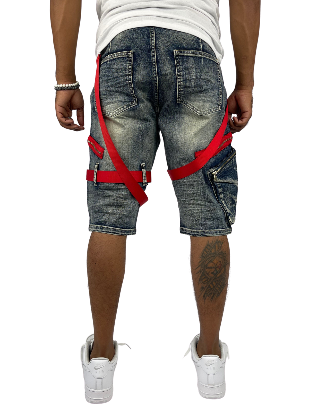 Strap Cargo Shorts