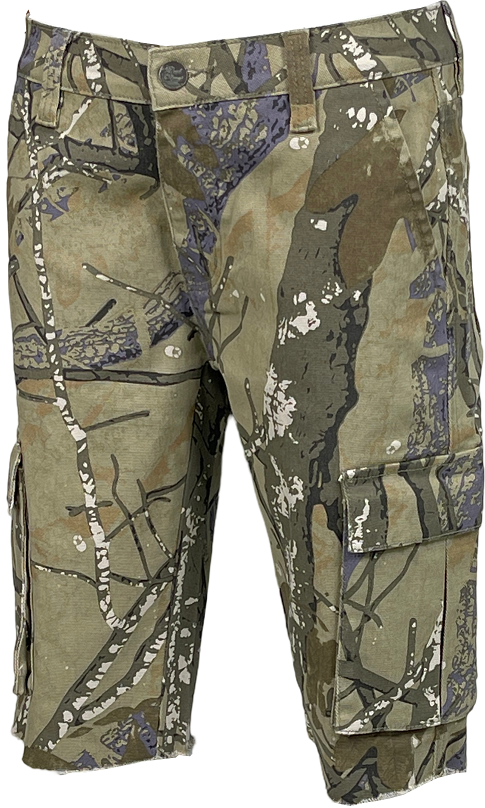 Men's Big & Tall Tree Camo Cargo Shorts — alternate view