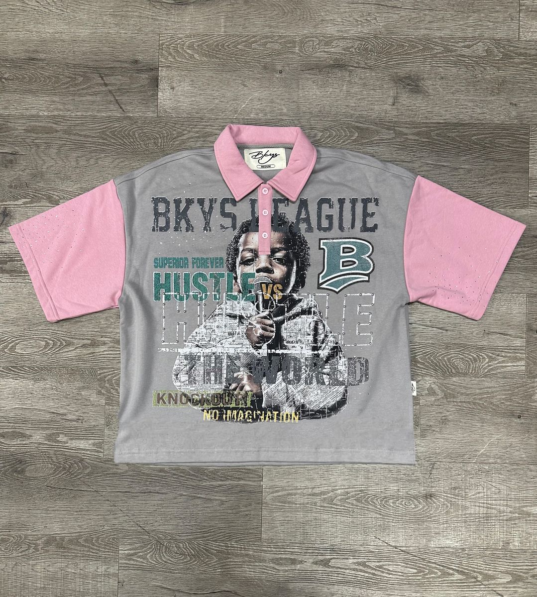 BKYS League Polo - Grey