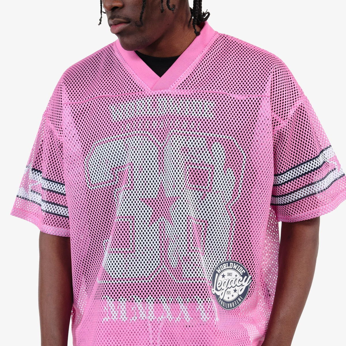 Oversize Mesh Athletics Crop Top