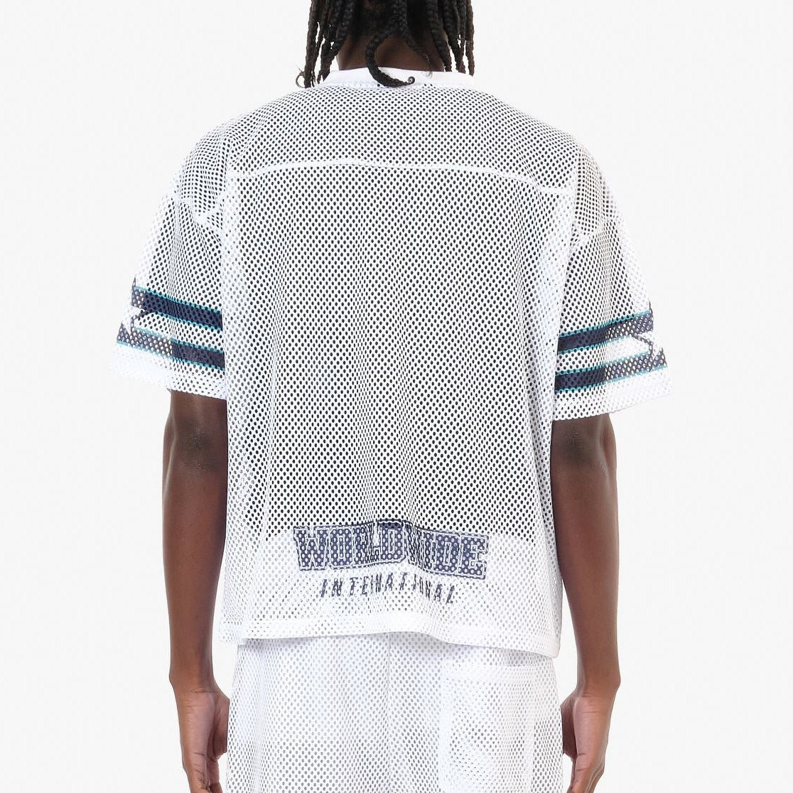 Oversize Mesh Athletics Crop Top