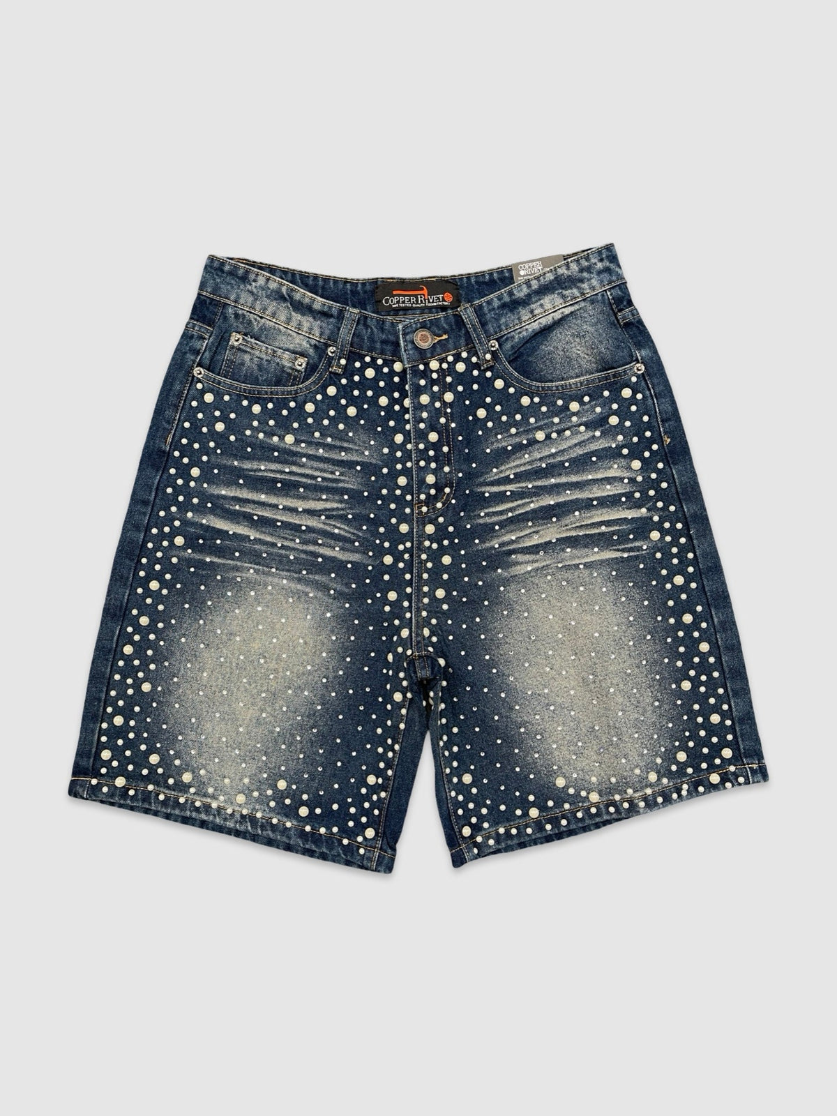 Pearl & Stone Denim Shorts, enlarged view