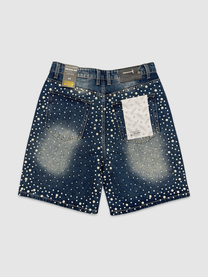 Men's Pearl & Stone Denim Shorts — alternate view