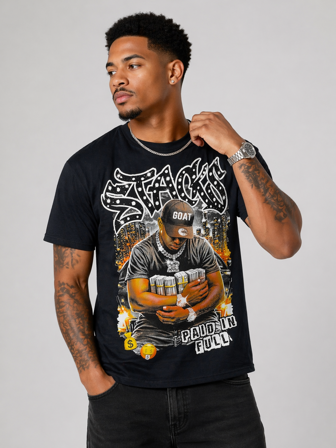Stacked SS Tee