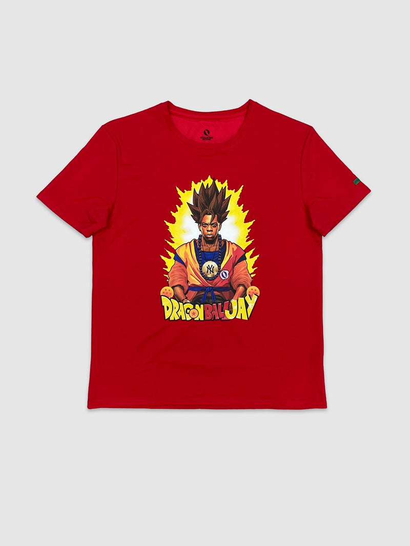 Men's Dragon Ball Jay Anime Graphic Short Sleeve Tee — alternate view