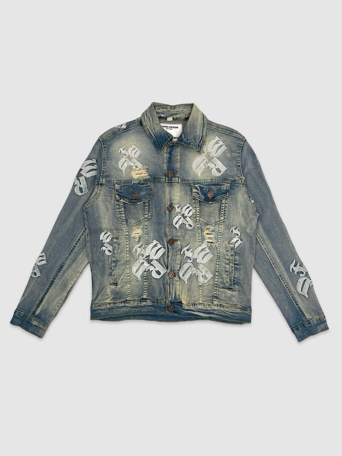 Men's FWRD Emb Denim Jacket, enlarged view