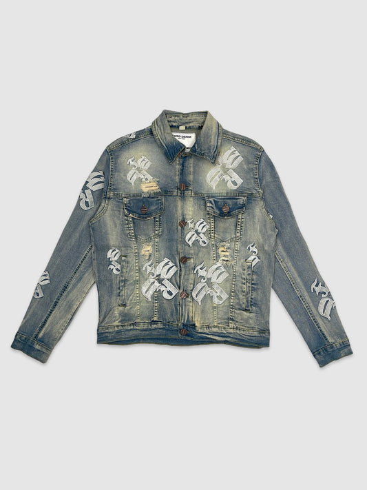 Men's FWRD Emb Denim Jacket - Ice Tint
