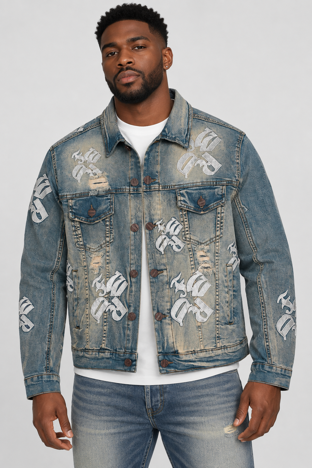 Men's FWRD Emb Denim Jacket