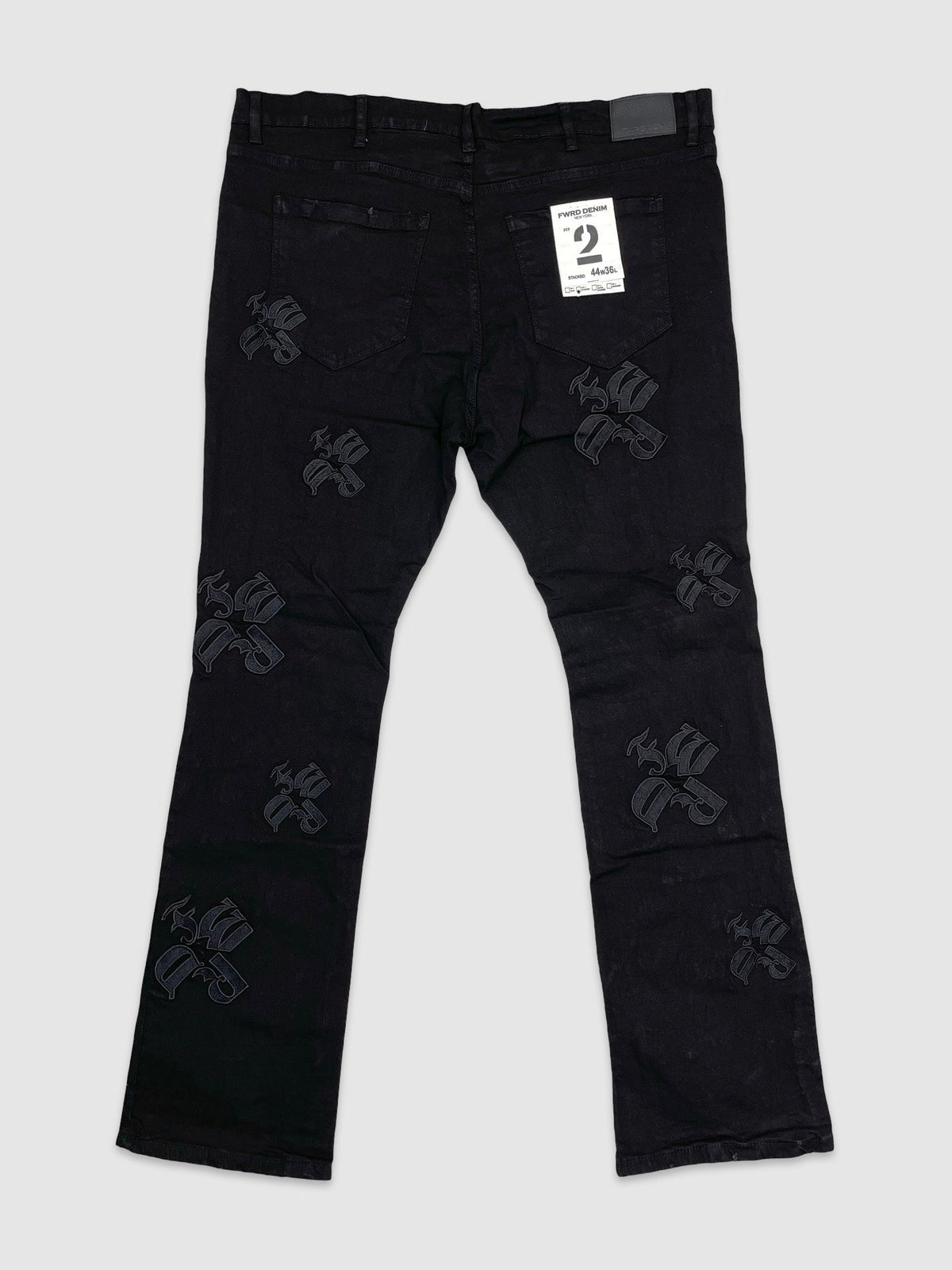 B&T FWRD Emb Denim Jeans