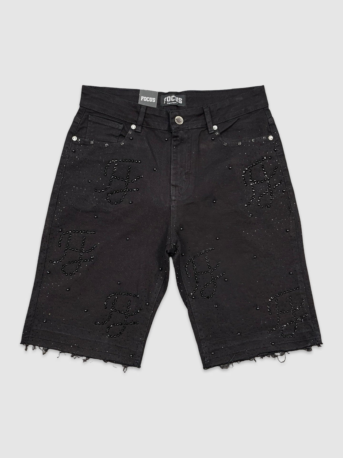 Pearl Stone Shorts - Jet Black