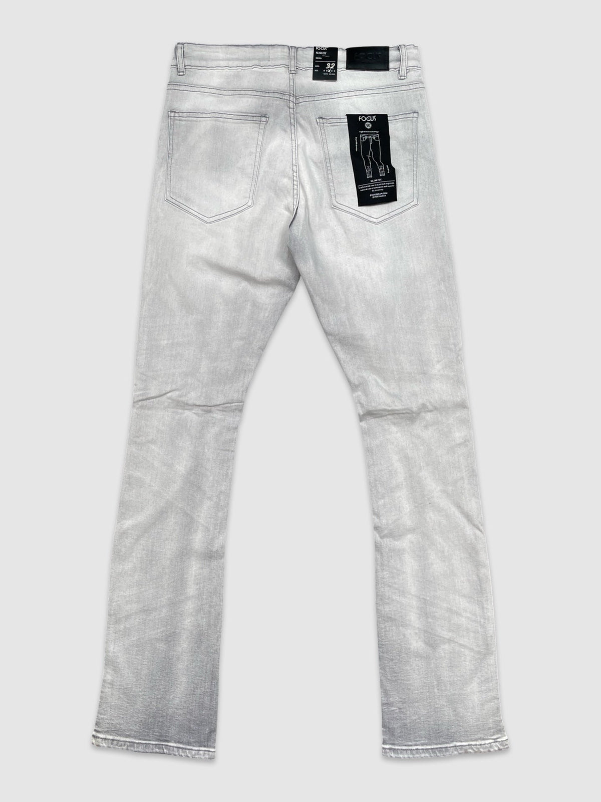 Rhinestone R&R Stacked Denim - detail