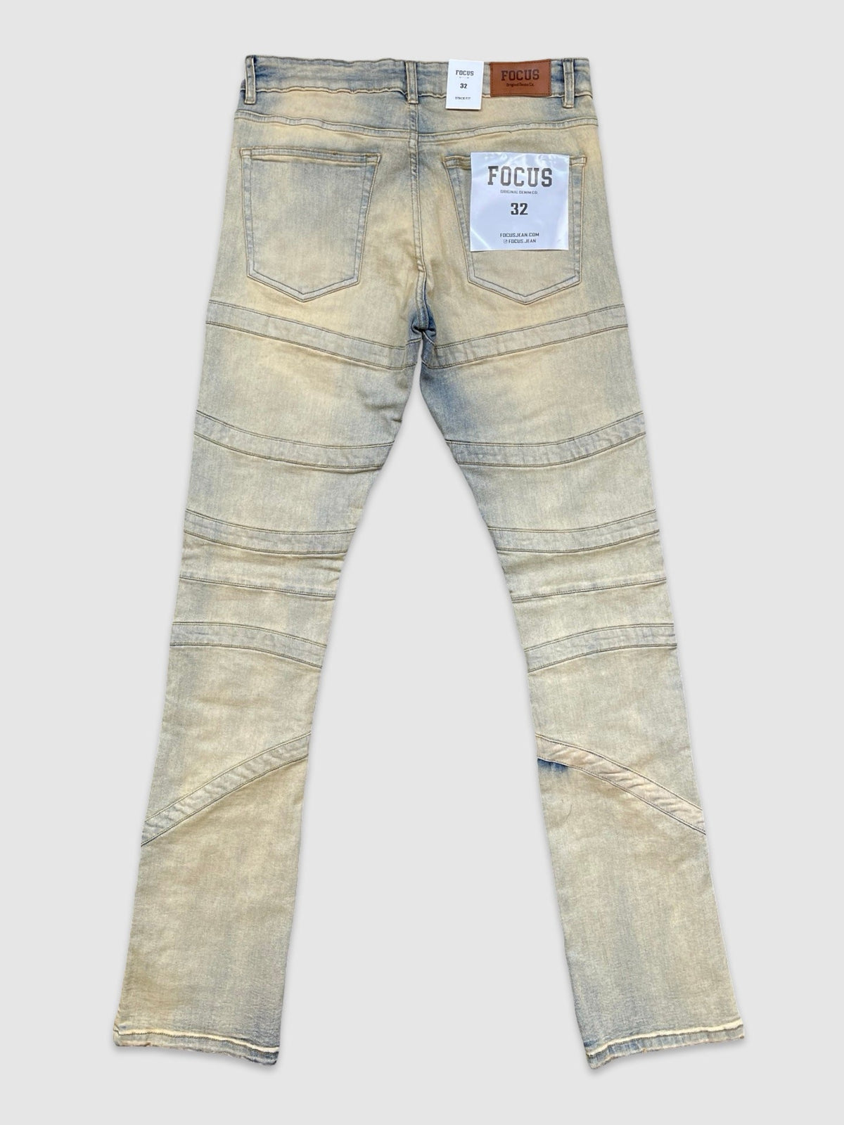 Studded Heart Breaker Stacked Denim