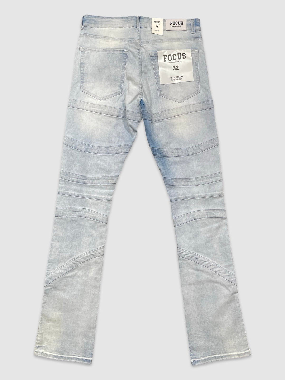 Studded Heart Breaker Stacked Denim