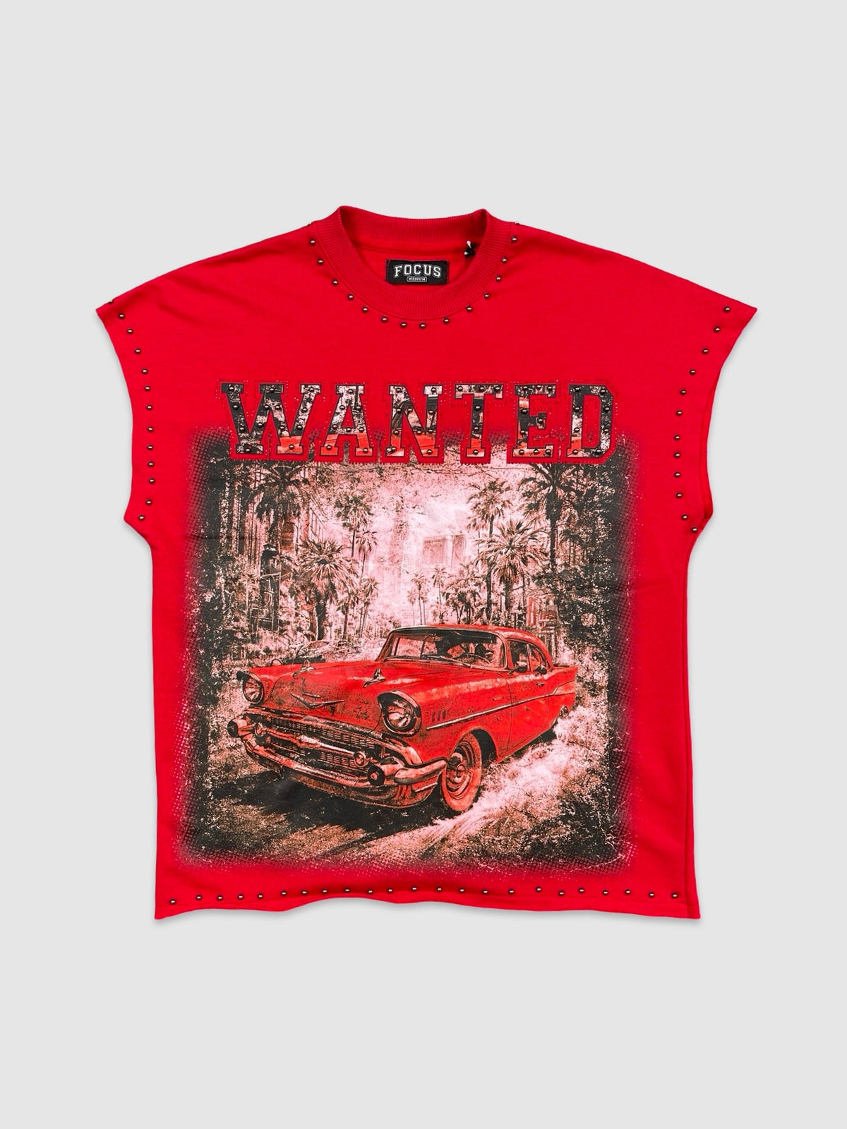 Wanted Sleeveless Crop Shirt, enlarged view