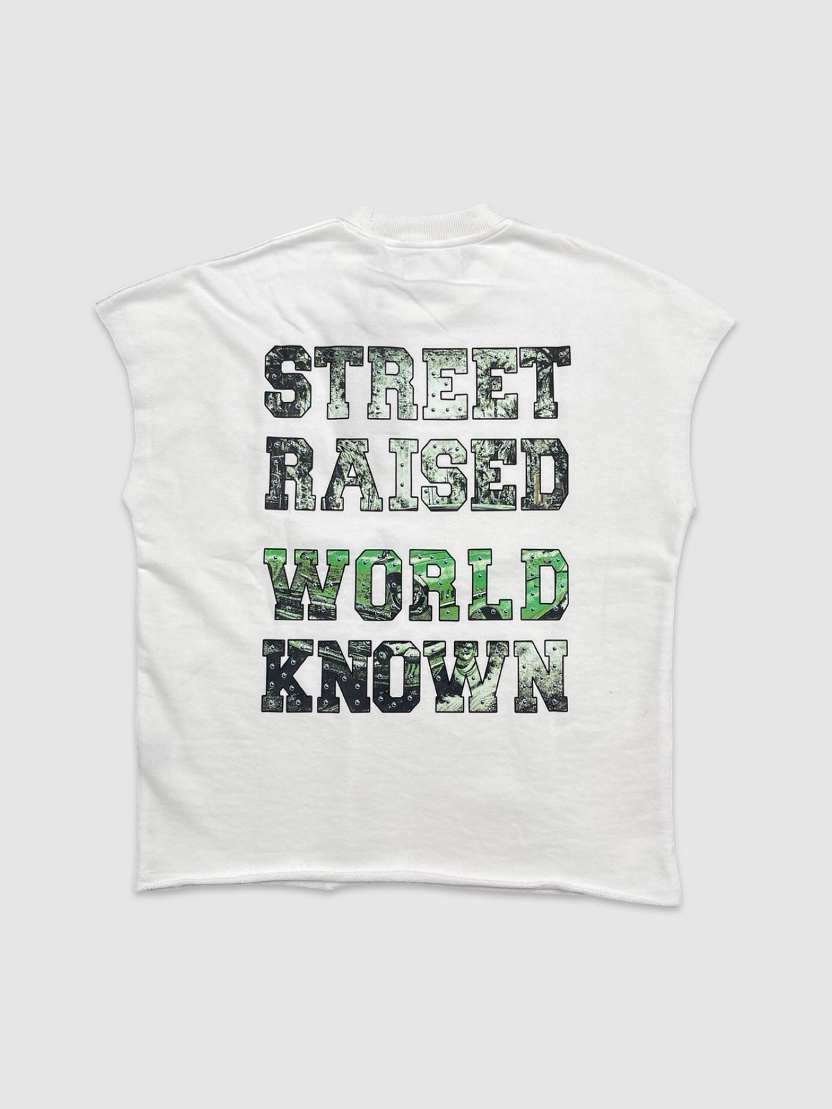 Wanted Sleeveless Crop Shirt