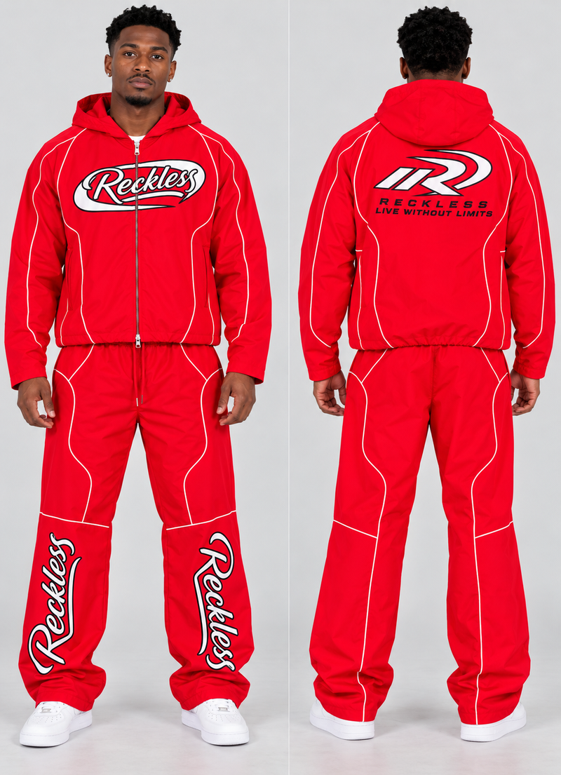 Reckless Nylon Set - Red