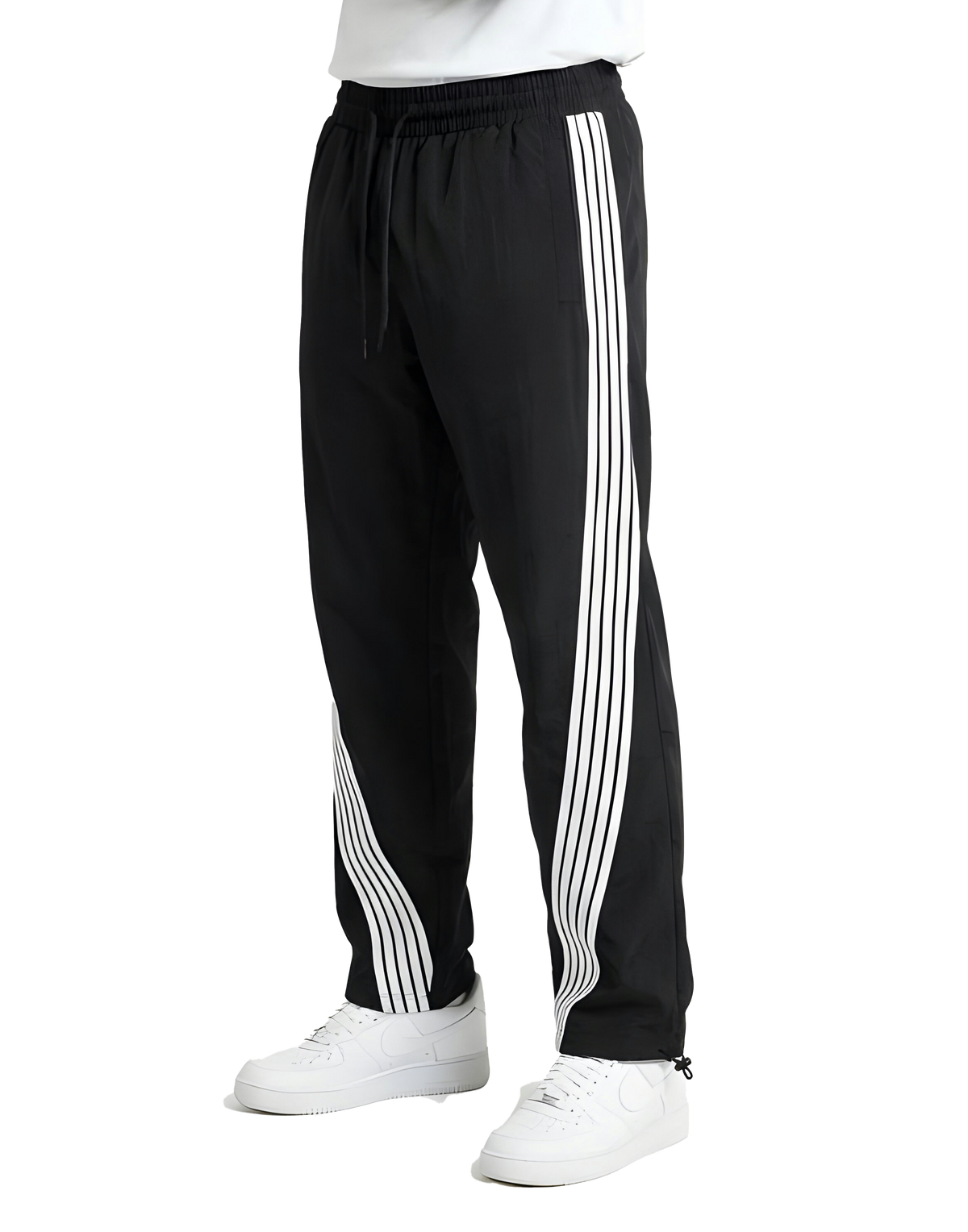 Stripe Nylon Pants