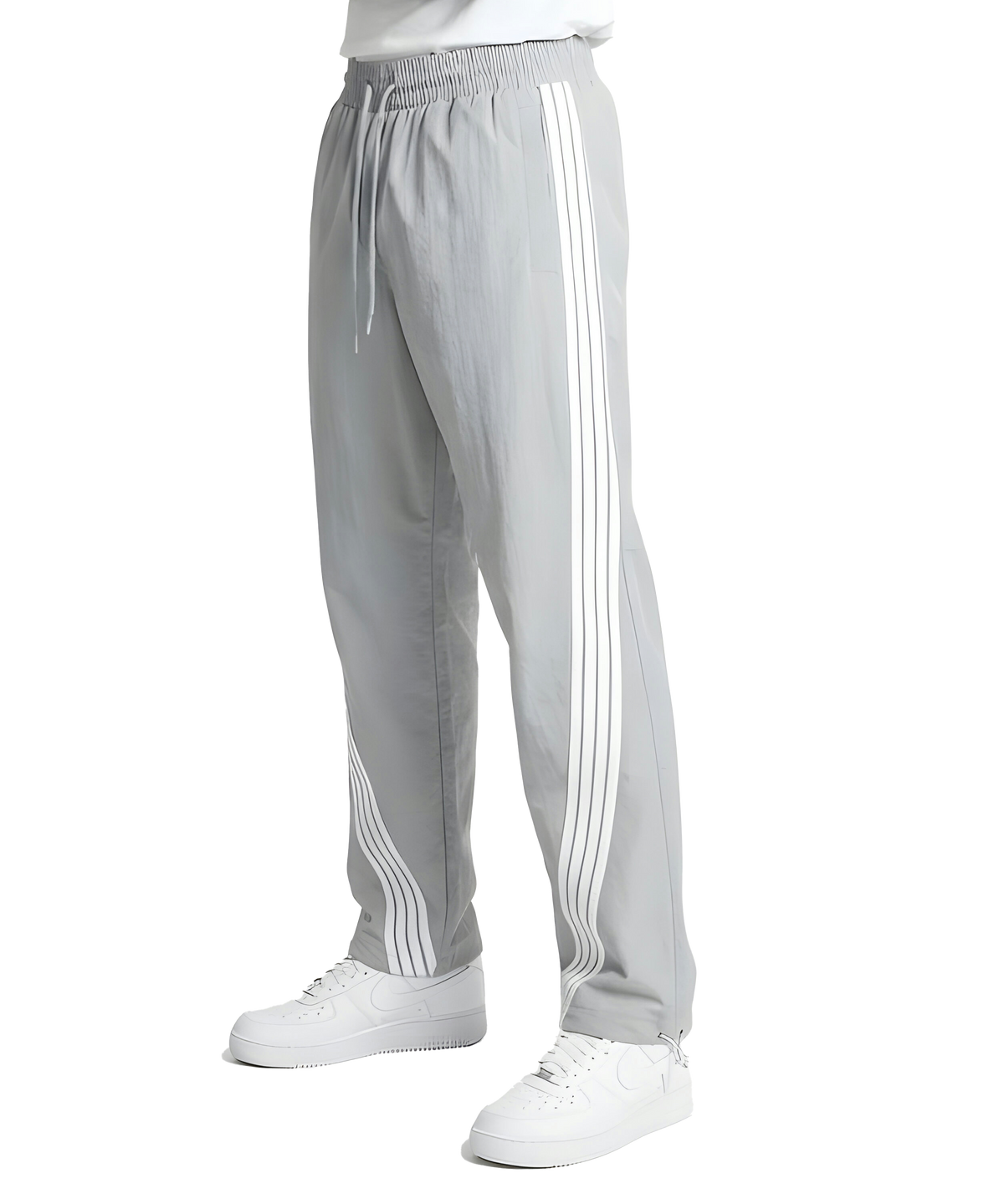 Stripe Nylon Pants
