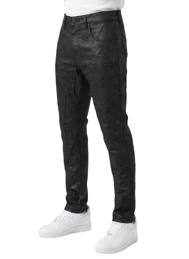 Stars Wax Slim Fit Jeans - Wax Black
