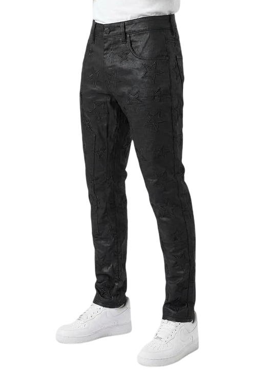 Stars Wax Slim Fit Jeans - Wax Black