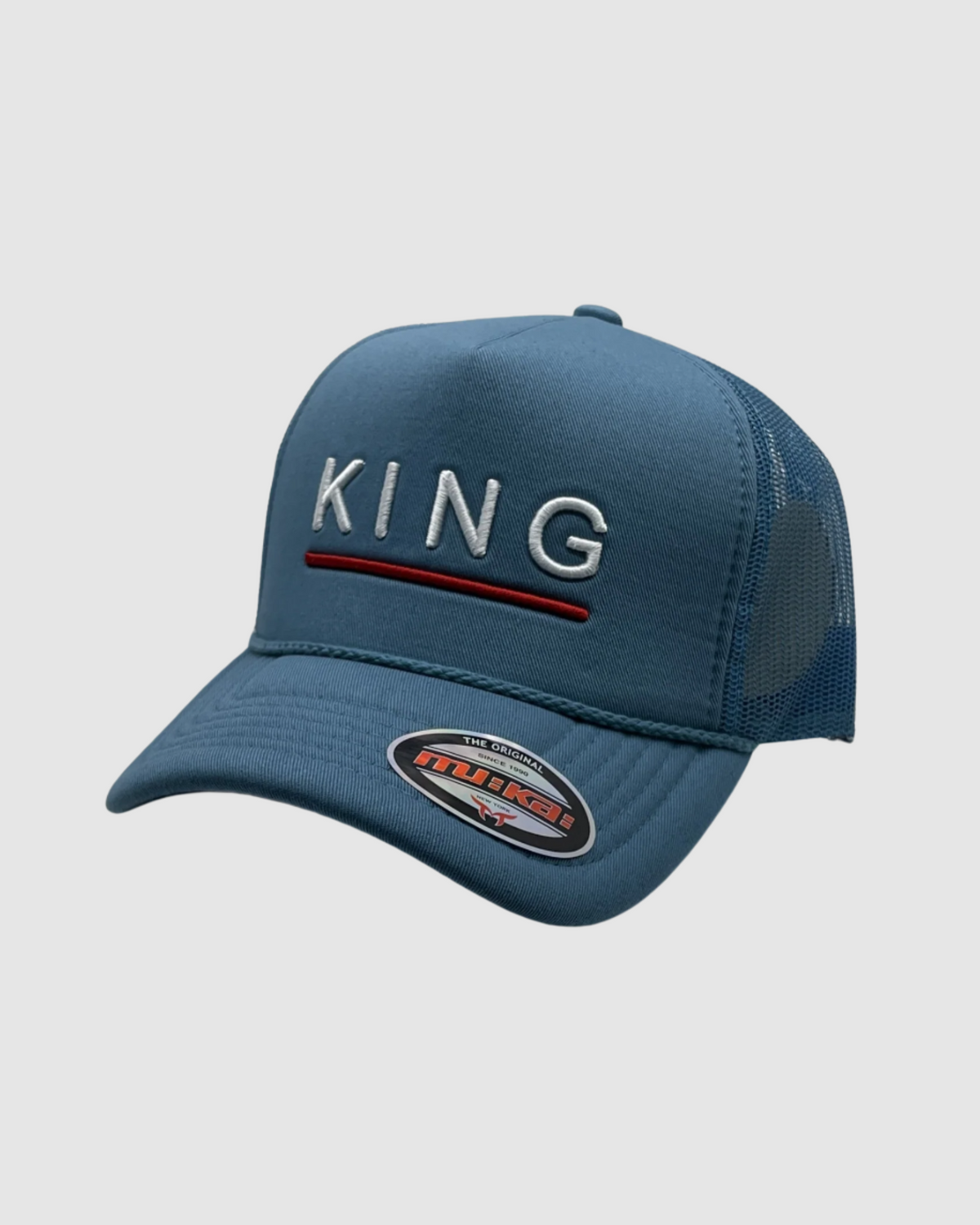 KING Trucker Hat - Dusty Blue