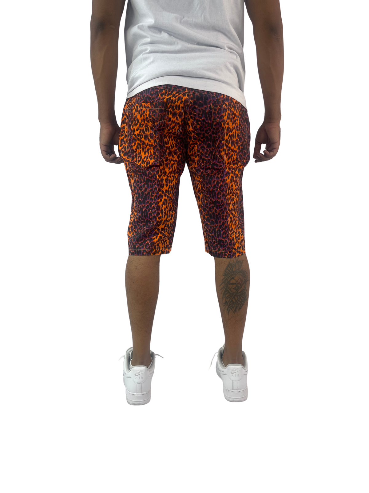 Animal Print Shorts