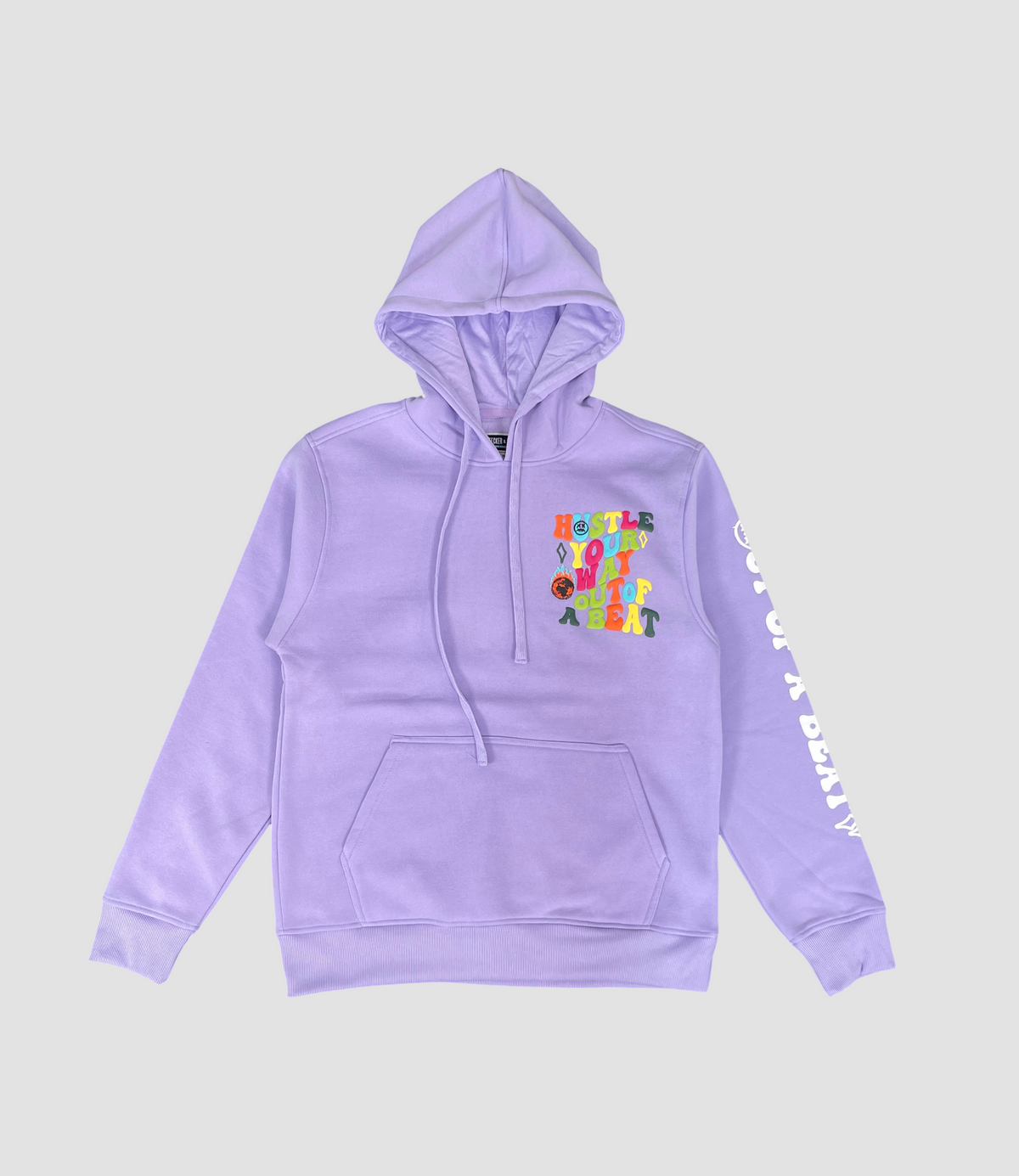 Hustle Fleece Hoodie - Lavender