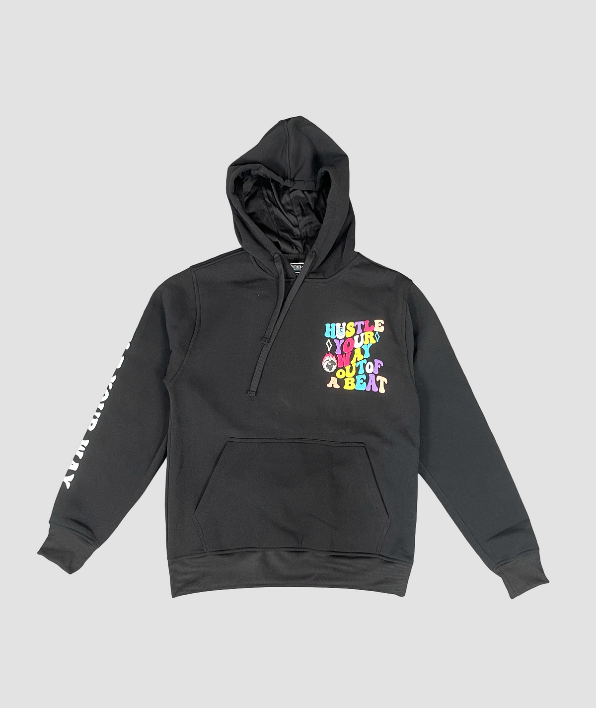 Hustle Fleece Hoodie - Black