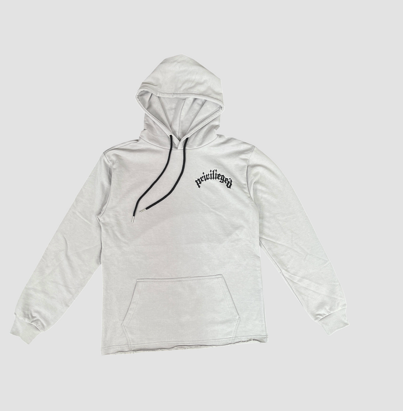 Privileged Fleece Hoodie - Grey